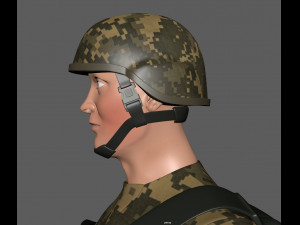 soldier 3D 모델