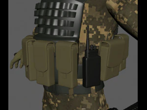 soldier 3D Model