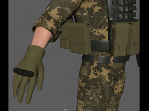 soldier 3D Model