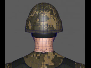 soldier 3D Model