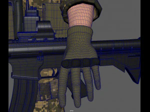 soldier 3D Model