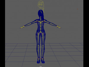 sports girl 3D 모델