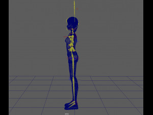 sports girl 3D 모델