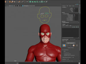 superhero 3D Model