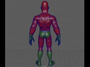 superhero 3D Модель