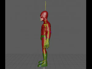 superhero 3D Model