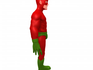 superhero 3D Модель