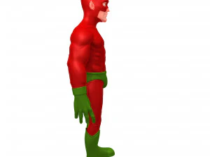 superhero 3D Model