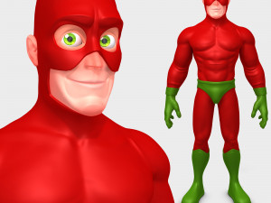 superhero 3D Модель