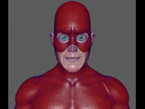 superhero 3D Model