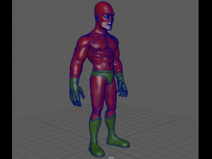 superhero 3D Модель