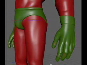 superhero 3D Модель