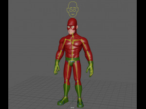 superhero 3D Модель