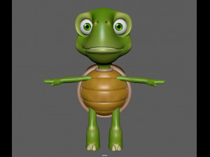 turtle 3D मॉडल
