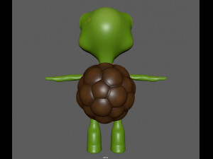 turtle 3D मॉडल