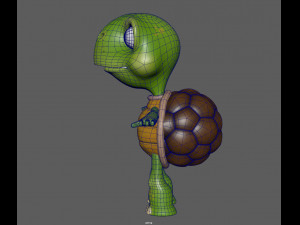 turtle 3D मॉडल