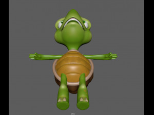 turtle 3D मॉडल