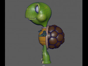 turtle 3D मॉडल