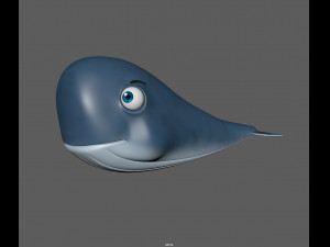 whale 3D Model