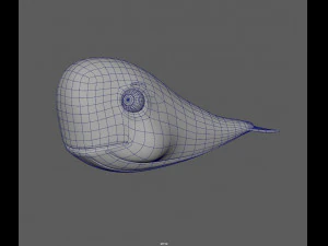 baleia Modelo 3D
