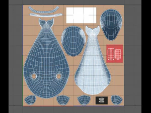 baleia Modelo 3D