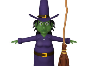 witch Modelo 3D