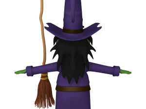 巫婆 3D 模型