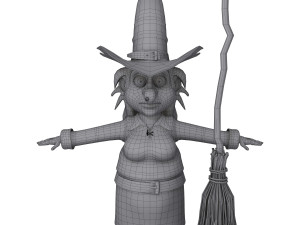 witch Modelo 3D