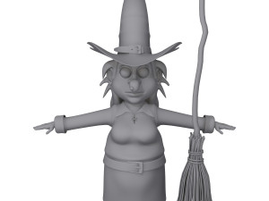 witch Modelo 3D