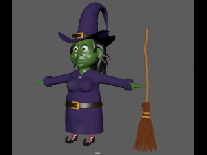 witch Modelo 3D