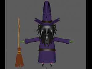 witch Modelo 3D