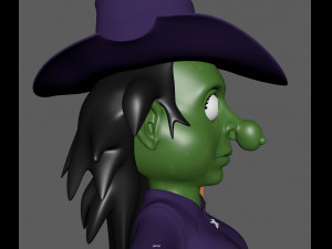 witch Modelo 3D