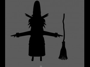 witch Modelo 3D