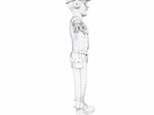 construction worker 3Dモデル