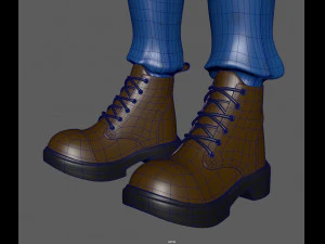 construction worker 3D Model