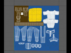 construction worker 3D Model