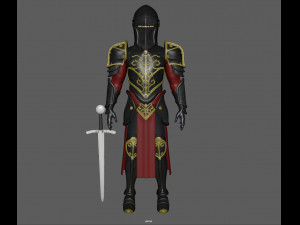 knight Model 3D
