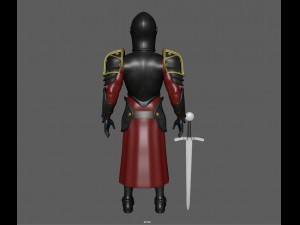 knight Model 3D
