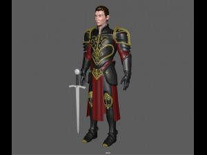 knight Model 3D