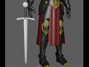 knight Model 3D
