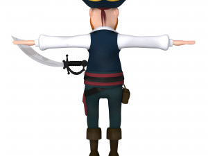 pirate 3D 모델