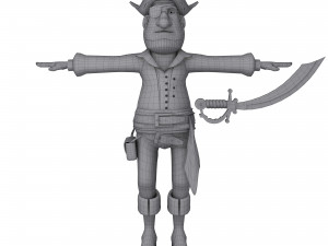 pirate Modelo 3D
