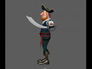 pirate Modelo 3D