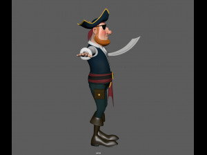 pirate Modelo 3D