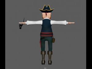 pirate Modelo 3D