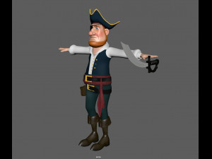 pirate Modelo 3D