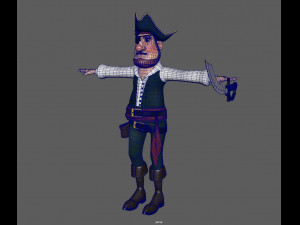 pirate Modelo 3D