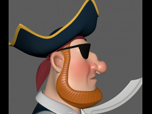 pirate Modelo 3D