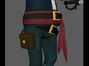 pirate Modelo 3D