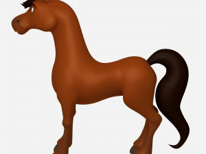cavallo Modello 3D